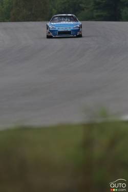 Gary Klutt, K-Line/Legendary Motorcar Chevrolet in action during practice on saturday