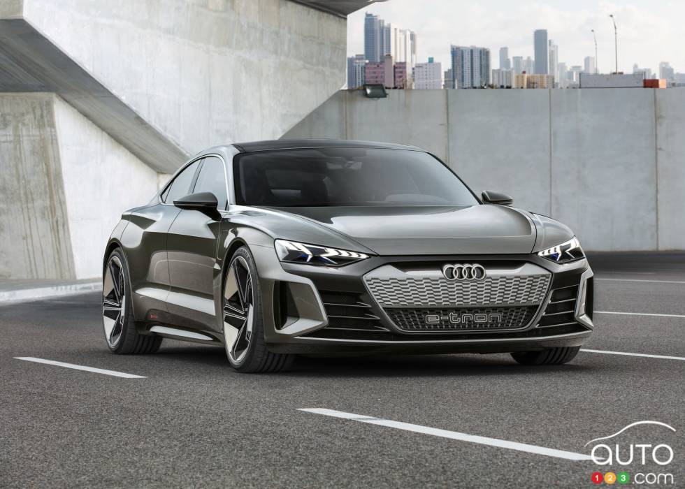Introducing the new Audi e-tron GT Concept