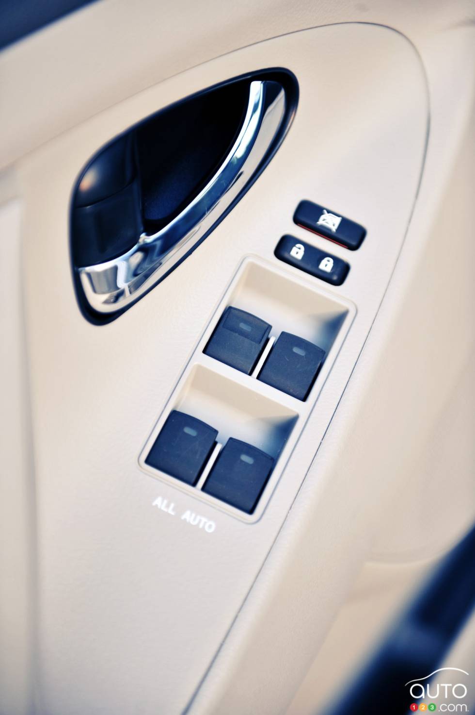 Power windows controls