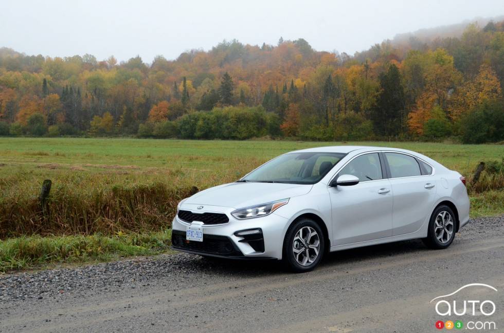 The new 2019 Kia Forte