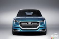 Vue de face du Concept Audi E-Tron