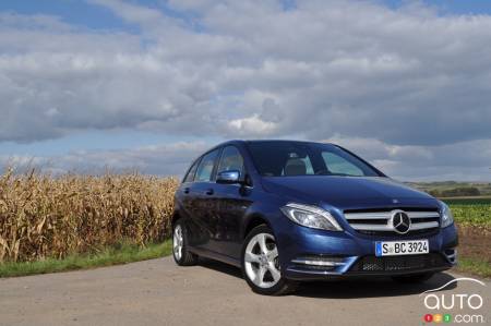 Survol en images de la Mercedes-Benz Classe B 2013