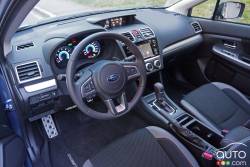 2016 Subaru Crosstrek Hybrid cockpit
