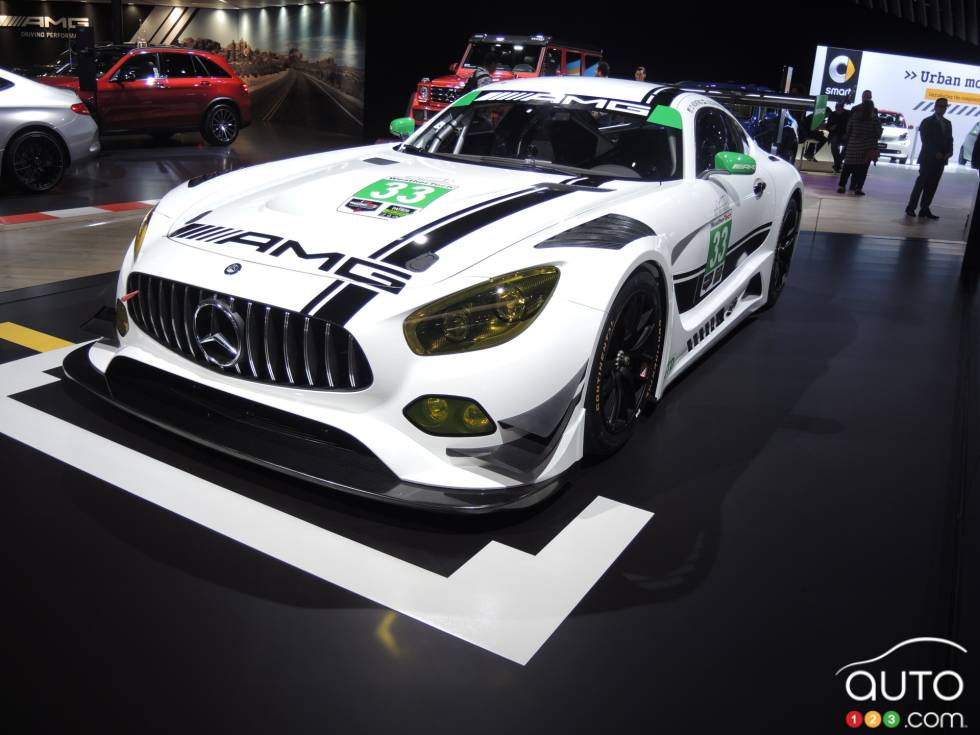 Mercredes-Benz AMG GTD vue 3/4 avant