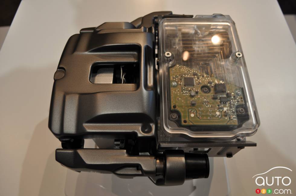 electromechanical rear axle brake details