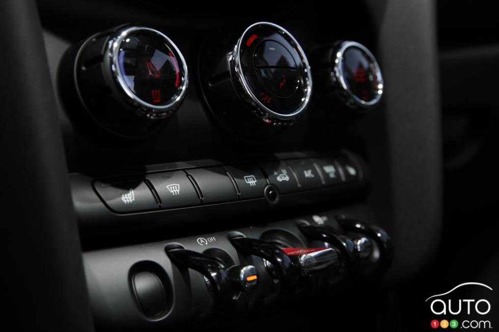 center console détails