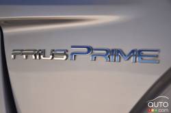 Écusson de la version de la Toyota Prius Prime 2017