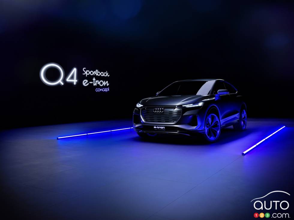 Introducing the Audi Q4 e-tron Sportback concept