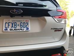 Phare arrière du Subaru Forester Sport 2019