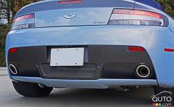 Rear view and  Exhaust Pipes                              