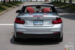 2015 BMW 228i xDrive Cabriolet rear view