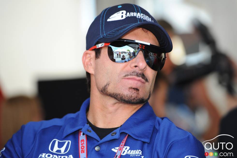 Alex Tagliani, Bryan Herta Autosport w/Curb-Agajanian at autograph session