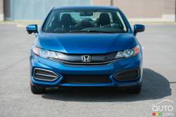 2015 Honda Civic EX Coupe front view