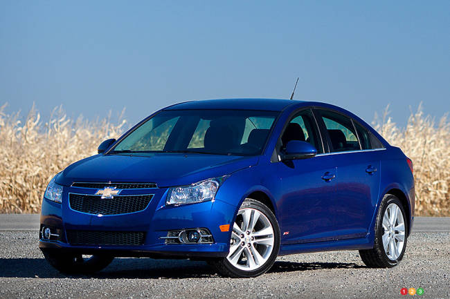 Chevrolet: 44,789 2011 and 2012 Cruze recalled